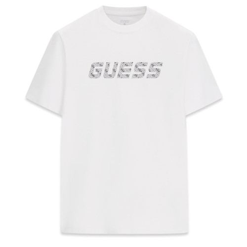 Guess Ανδρική κοντομάνικη μπλούζα Printed logo T-shirt